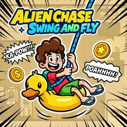 Alien Chase - Swing and Fly
