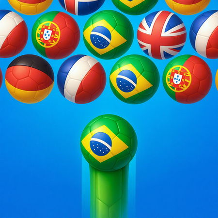 Bubble Shooter World Cup