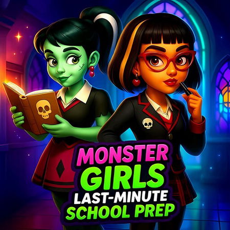 Monster Girls Last Minute School Prep