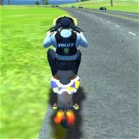 Police Motorbike Drive