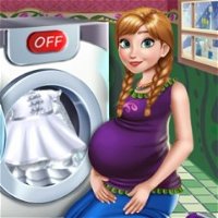 Pregnant Princess Laundry Day