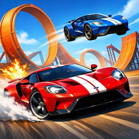 Two Stunts Supercars