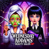 Merlina Addams Beauty Salon