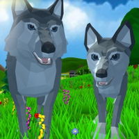 Wolf Simulator: Wild Animals 3D